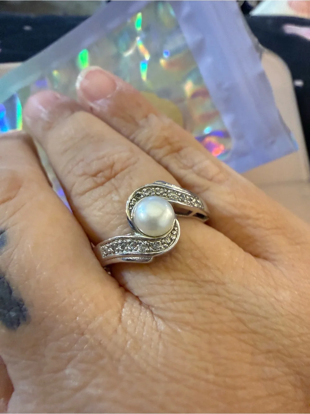 Not Sure elegant silver